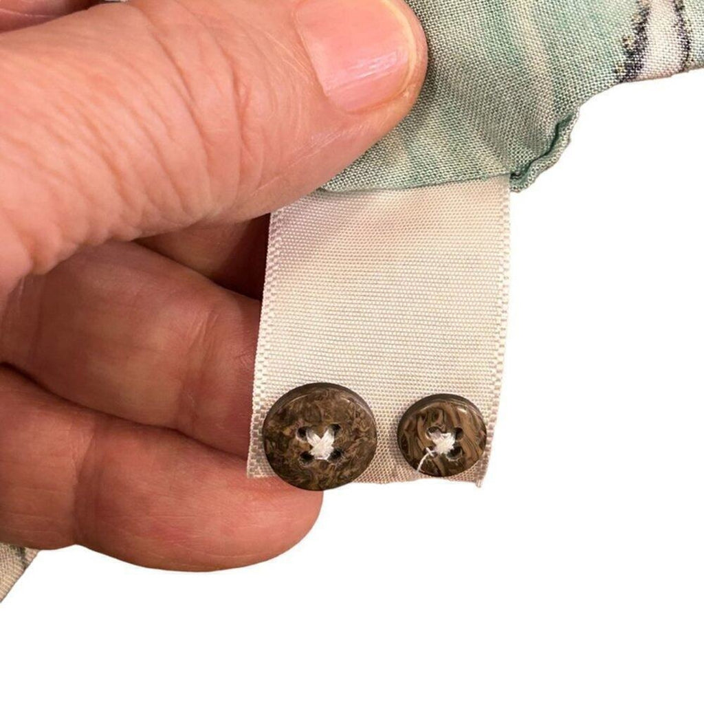 Ocean Coast Mens Shirt Fish & Sharks  SZ. XXL Sht. Sleeve Green #M1392