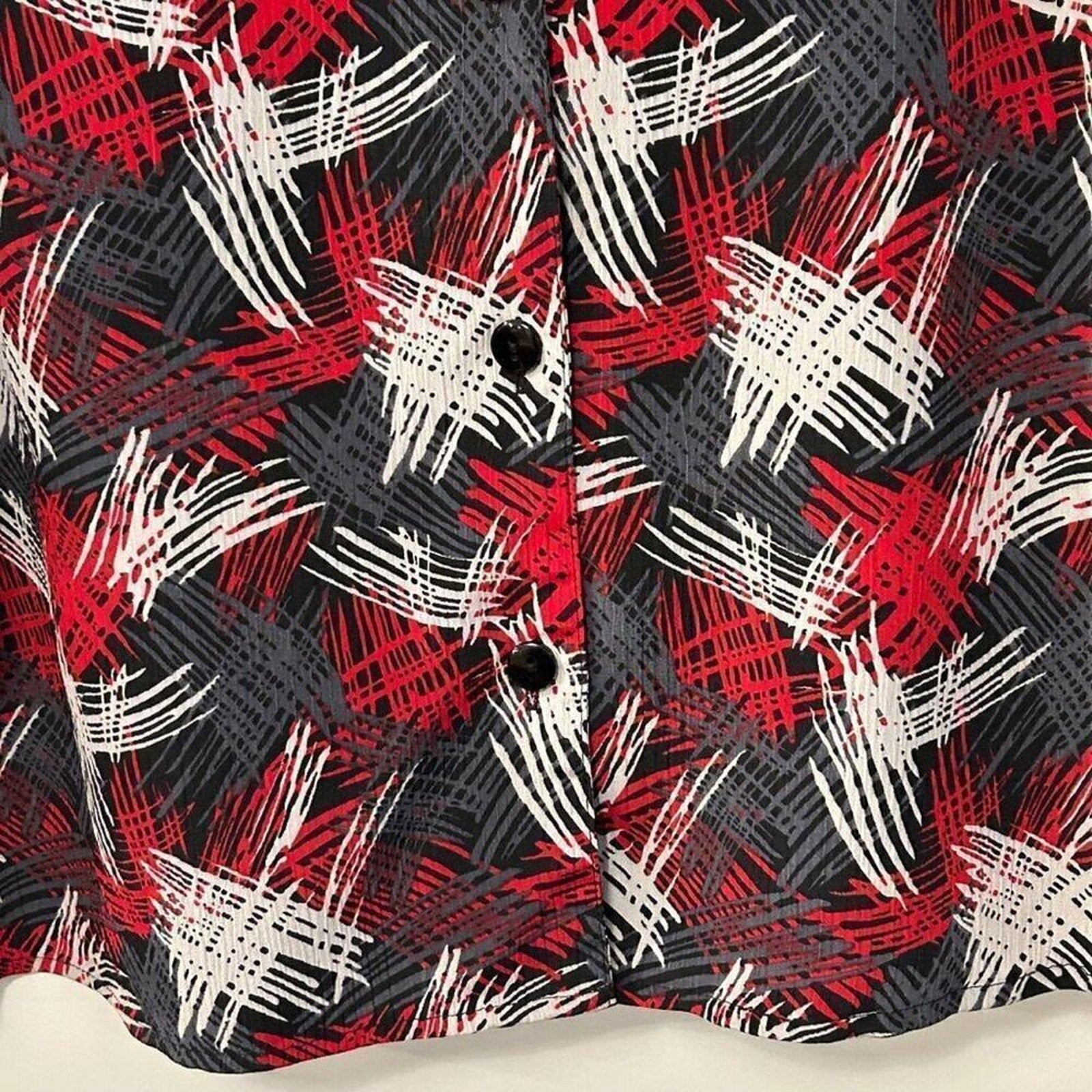 R.T. Fashions Women's Blouse/Camisole Combo Size 1X Polyester #BH