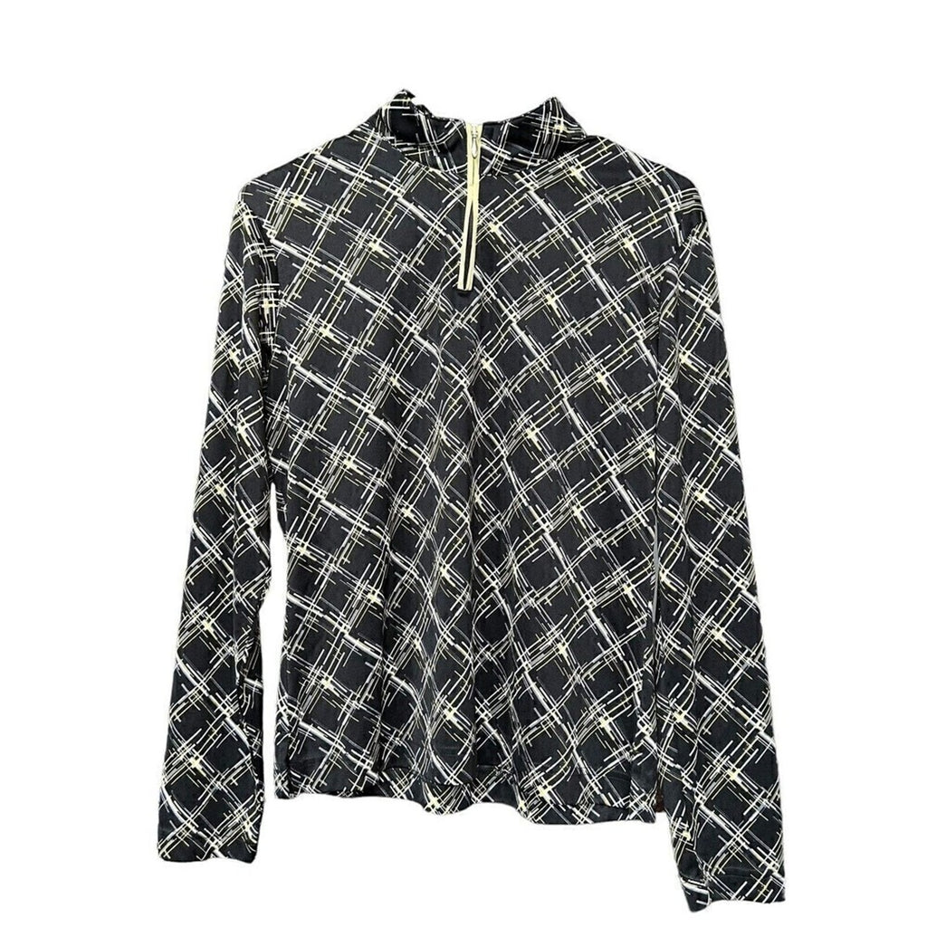 Grand Slam Performance Women's Tennis - Athletic Top, 1/4 Zipper, Size M #1121