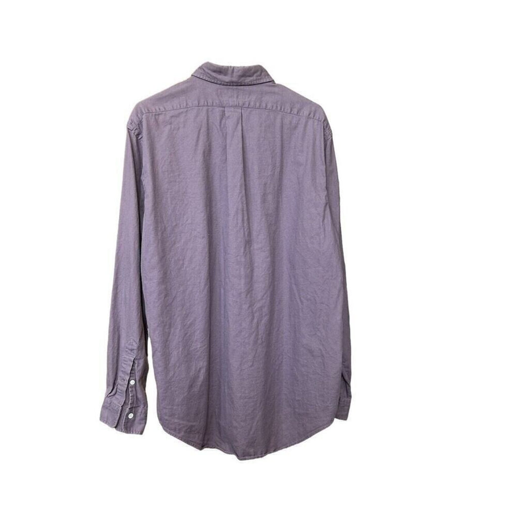 Ralph Lauren Men's Button Down, Shirt, Purple Long Sleeve Cotton Sz. XL #A1185