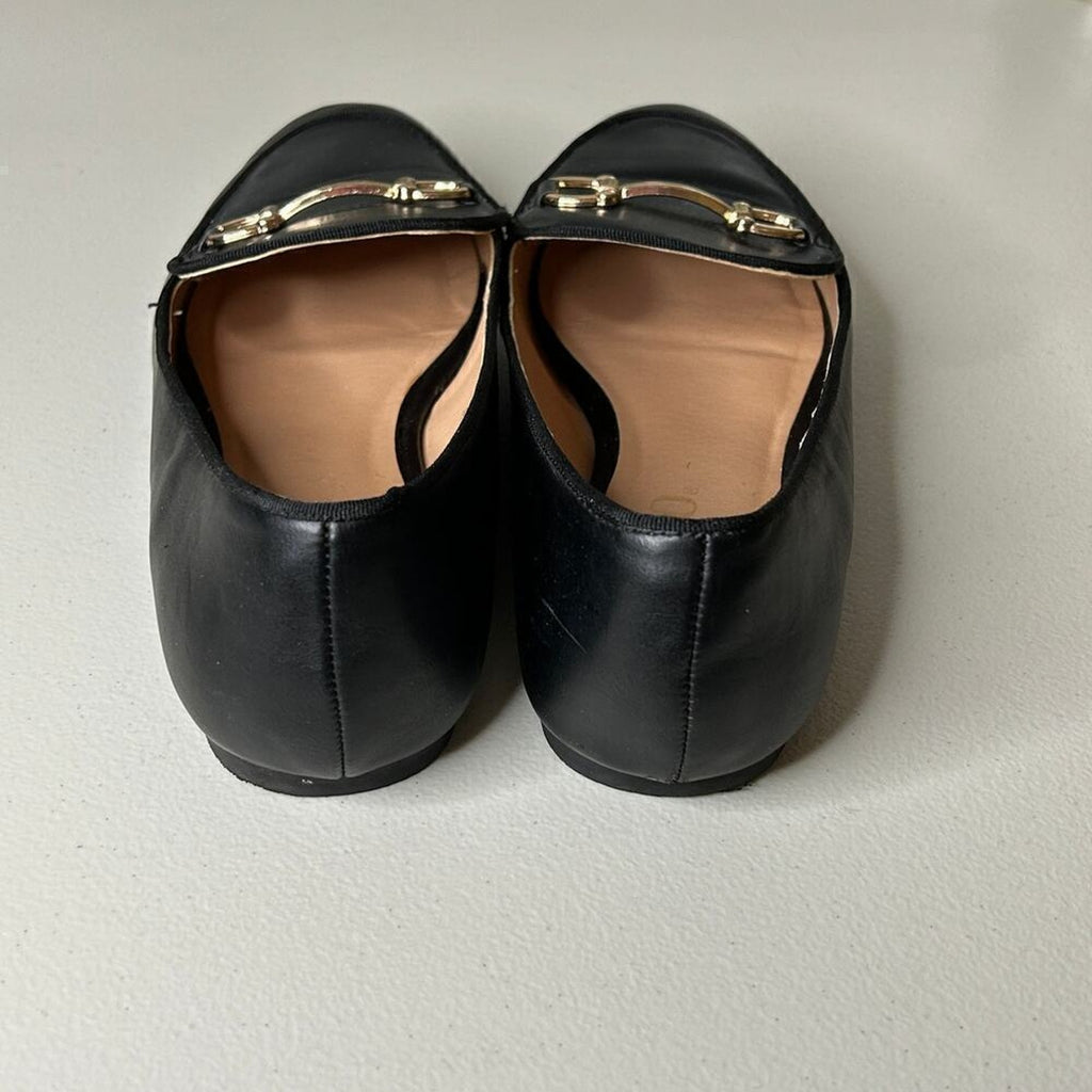 XOXO Women’s Casual Flats Loafers — Size 9 (US), Black #S-7
