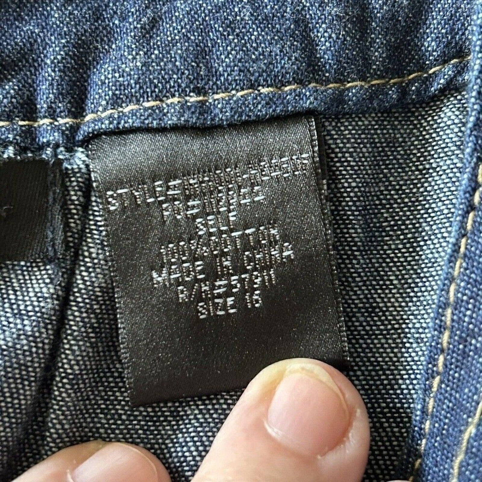 JFW women’s denim dress size 16 boho casual relaxed fit #G1253