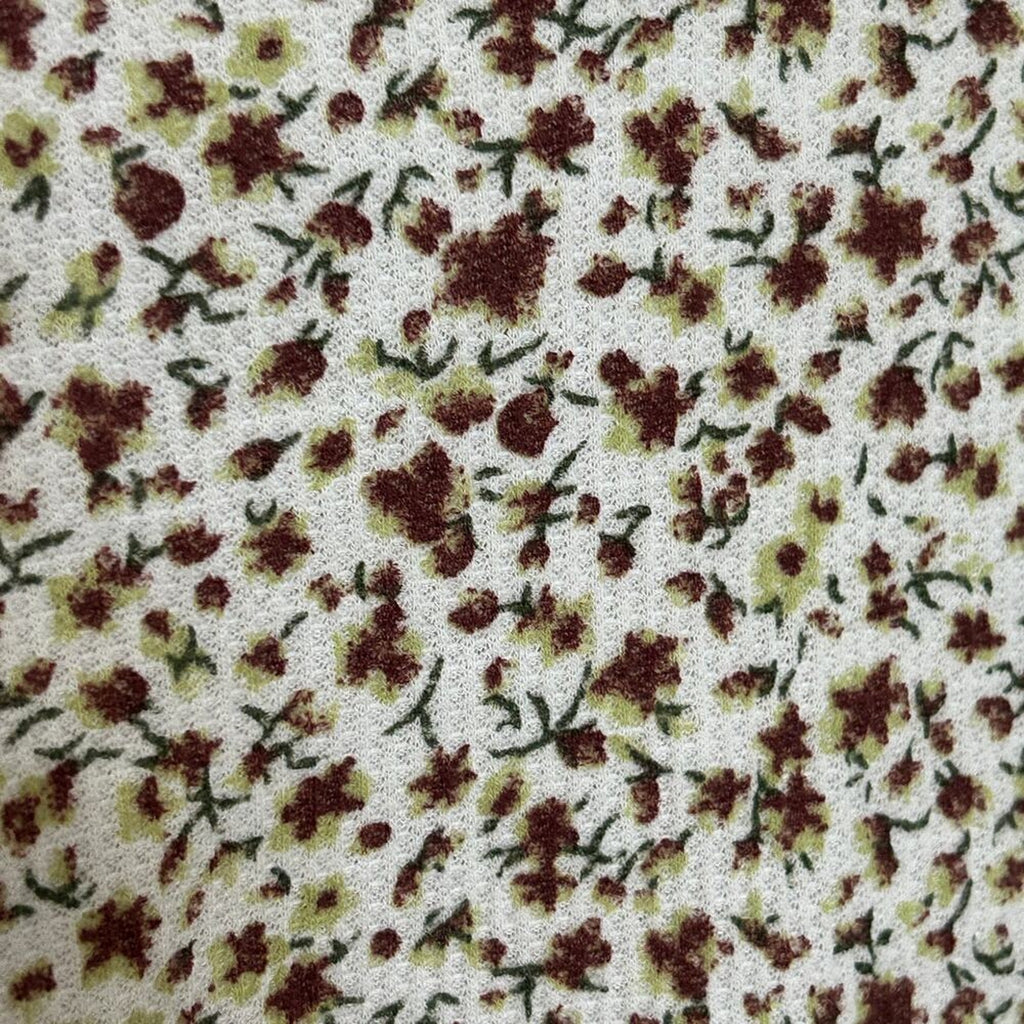 Popular 21 Womens Flower Pattern Top Sx. M, Drawstring Waist Crop #B1607