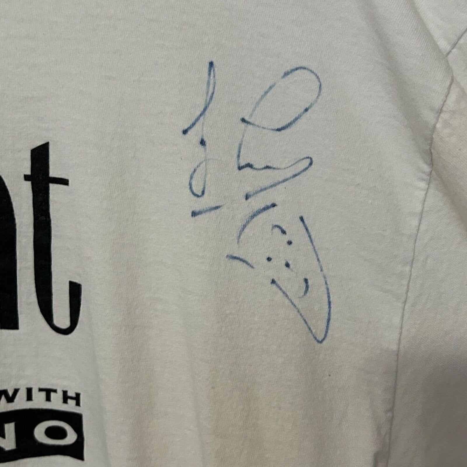 Vintage The Tonight Show Jay Leno Signature T-Shirt Size XL