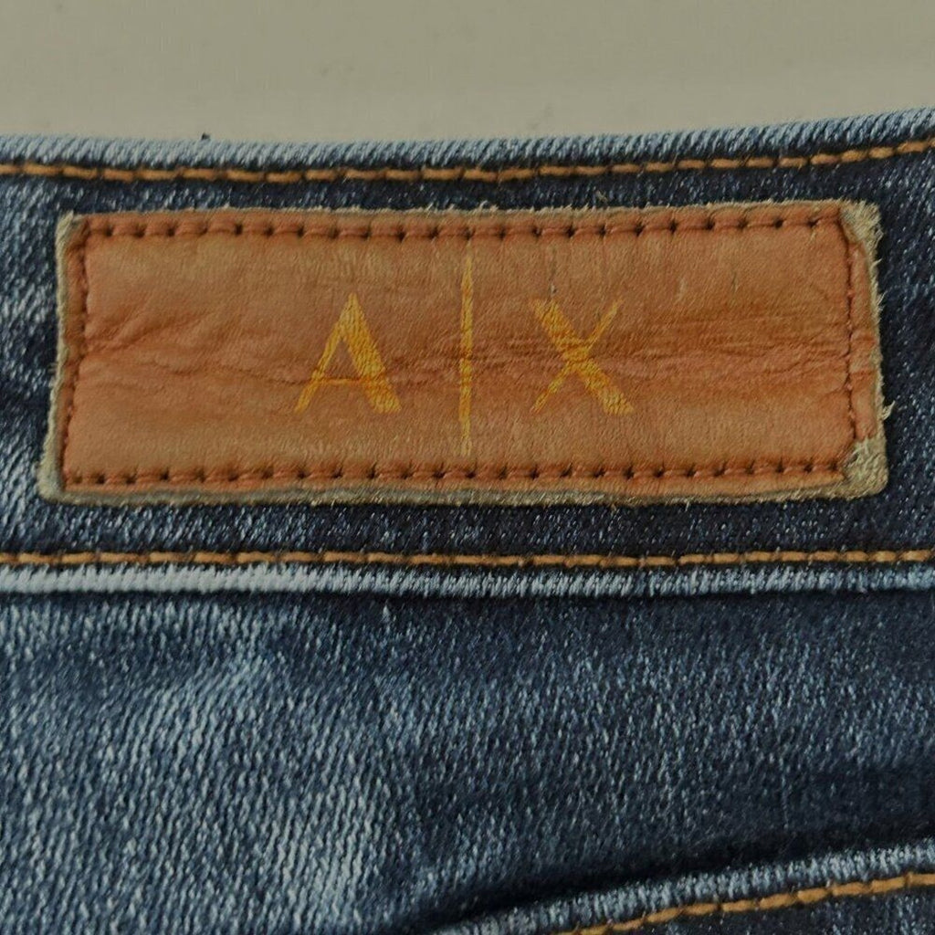 Armani Exchange J01 Women's Size  27 Jeans Super Skinny Fit Dark Wash #J3-1569