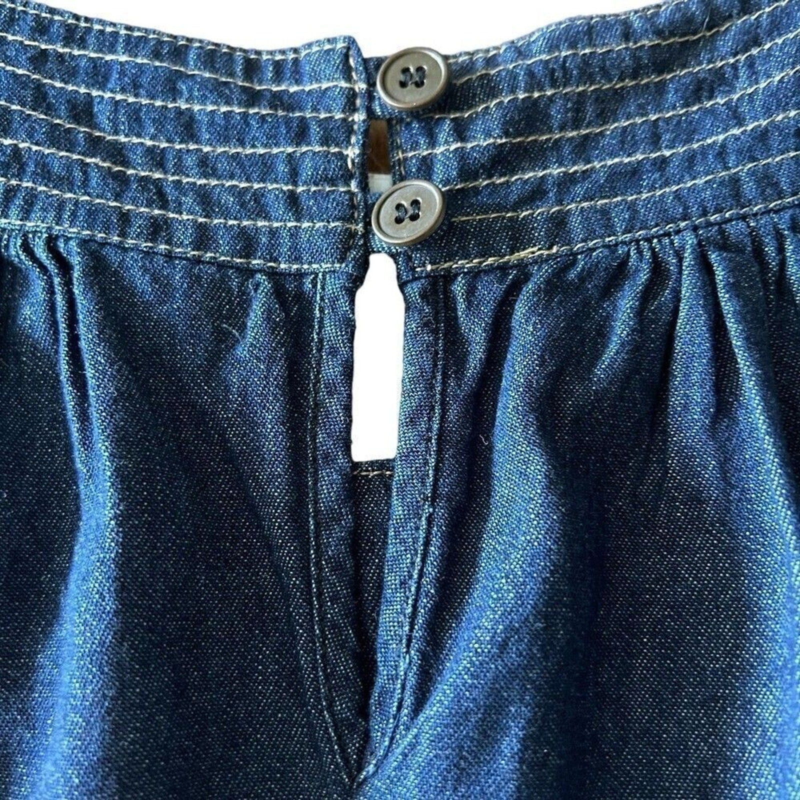 JFW women’s denim dress size 16 boho casual relaxed fit #G1253