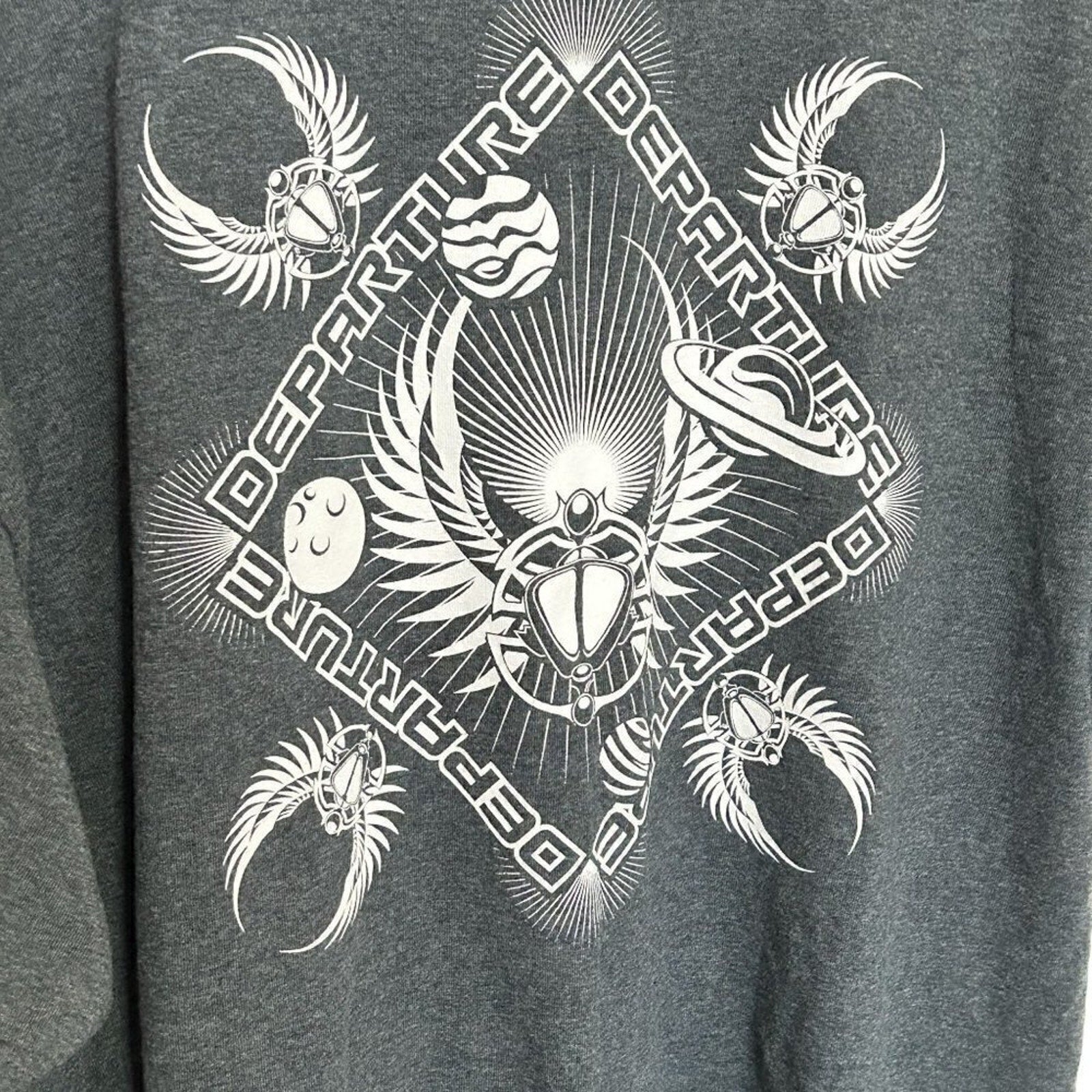 Departure Journey Tour 2020 T-Shirt Size (See Description) Gray Cotton #B1495