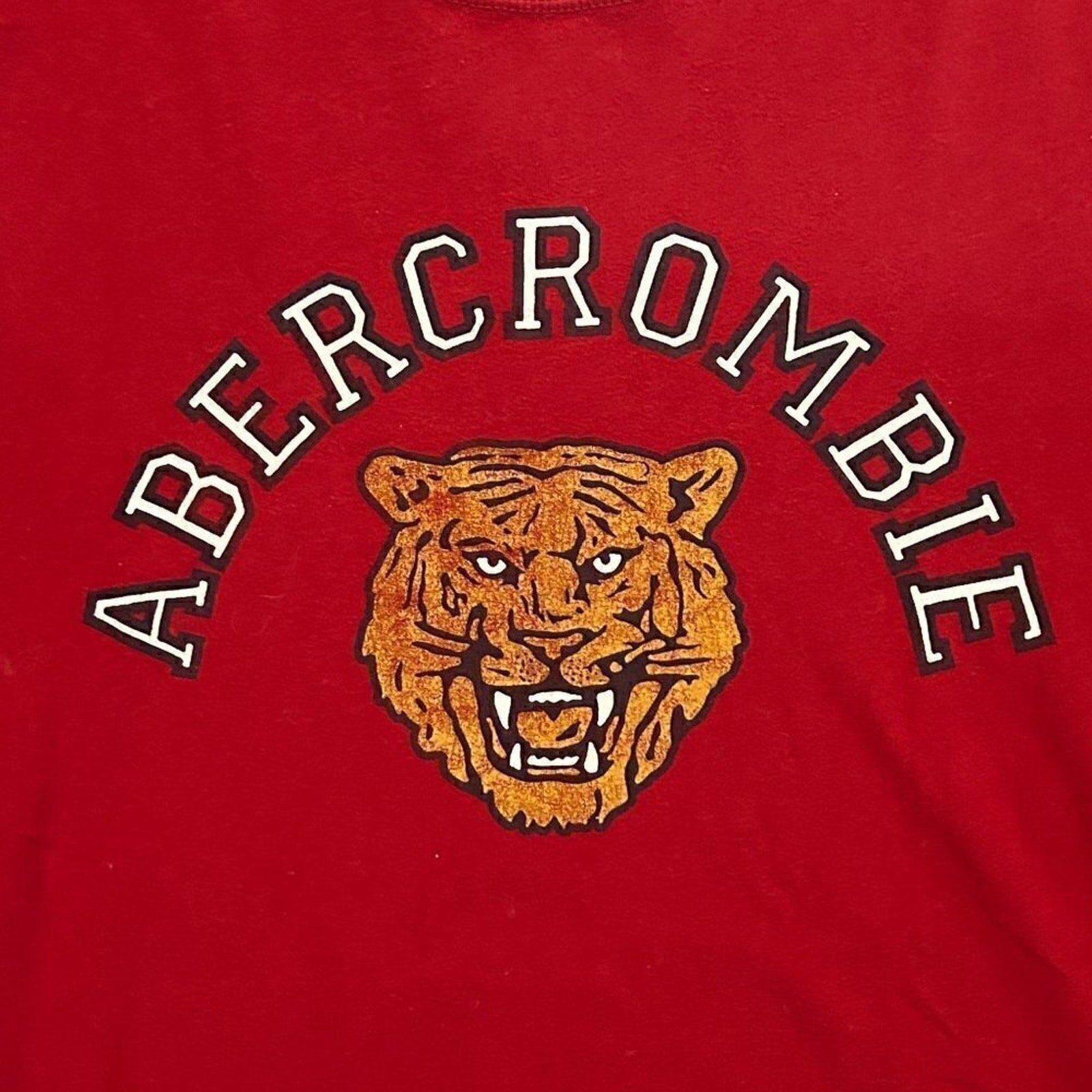 Vintage Abercrombie & Fitch Athletic Single Stitch T-Shirt Size M #P1487