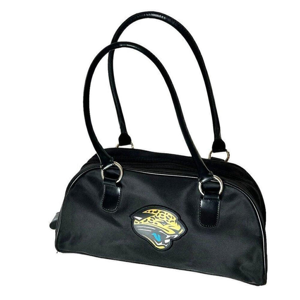 Jacksonville Jaguars NFL HandBag Purse Black Polyester Zip Pocket Bag See Photos