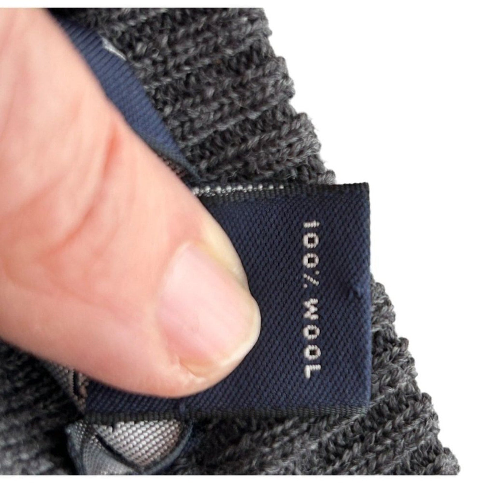 VTG 90's Lands End Sweater Vest Men's Size L Gray Pullover - Golf Style #P1490