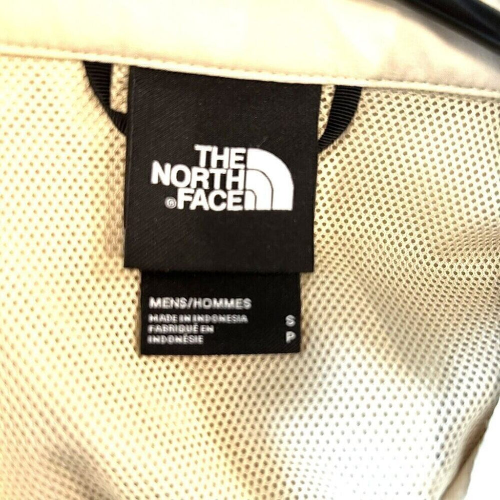 Men's The North Face Sniktau Short Sleeve Sun Shirt Vented Beige Size (S) #1140