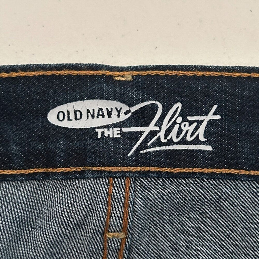 Old Navy Flirt Jeans Blue Bell Bottom Leg Size 36 See Des. For Size #J4-1641