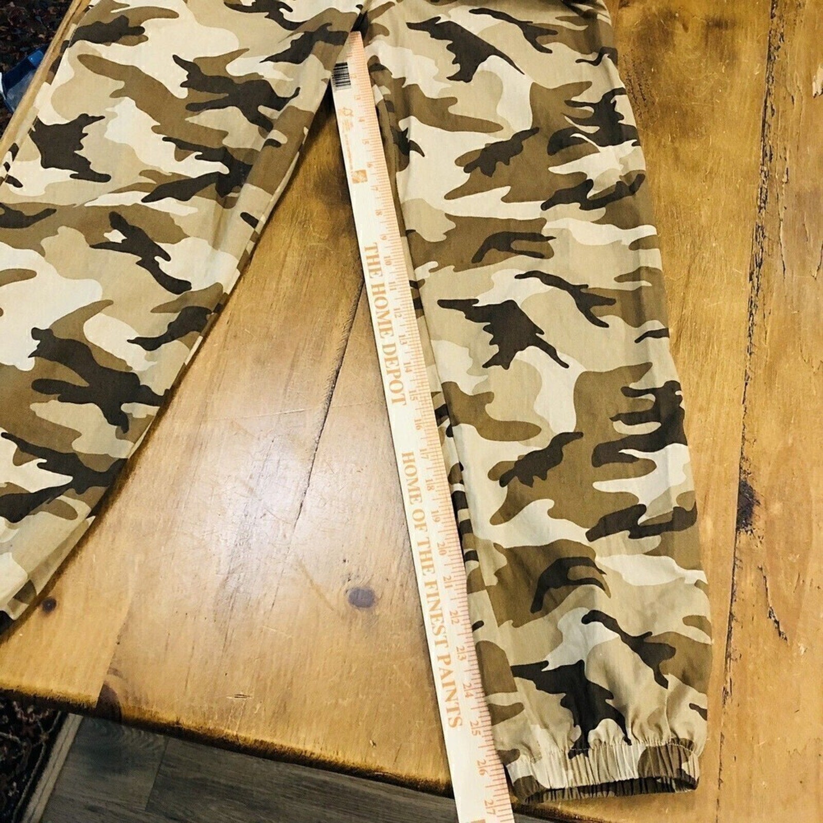 Camo Casual Jogger Pants - Lounge Around Pants - Size See Photos #1095