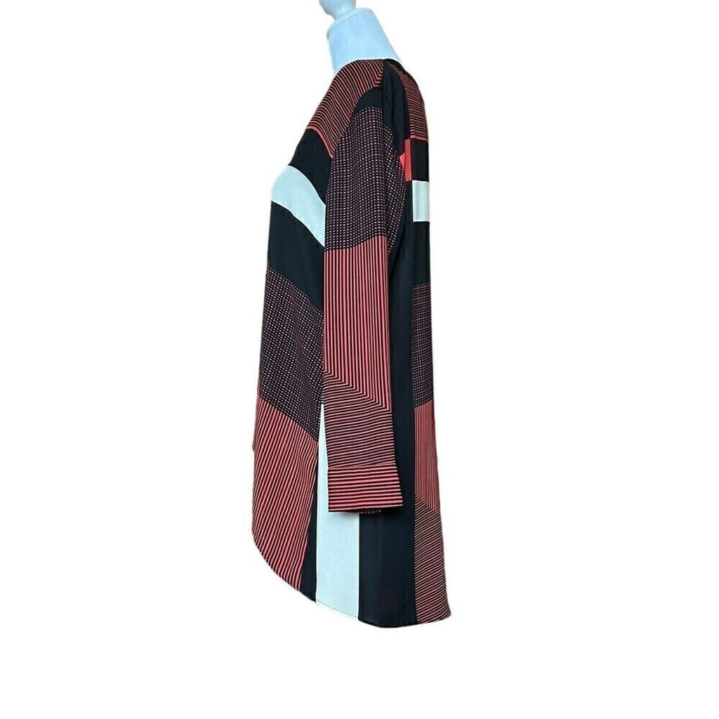 Chico’s High-Low V-Neck Pullover Blouse Small #1129