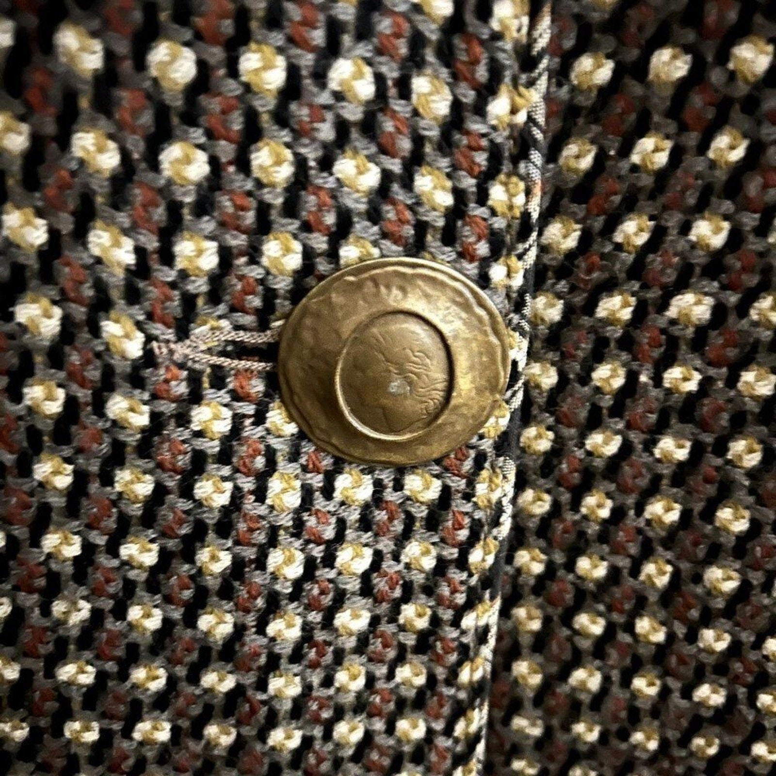 Catherine Andre Women's Coat 100% LAINE (Wool) Size in Description, Made In Fran