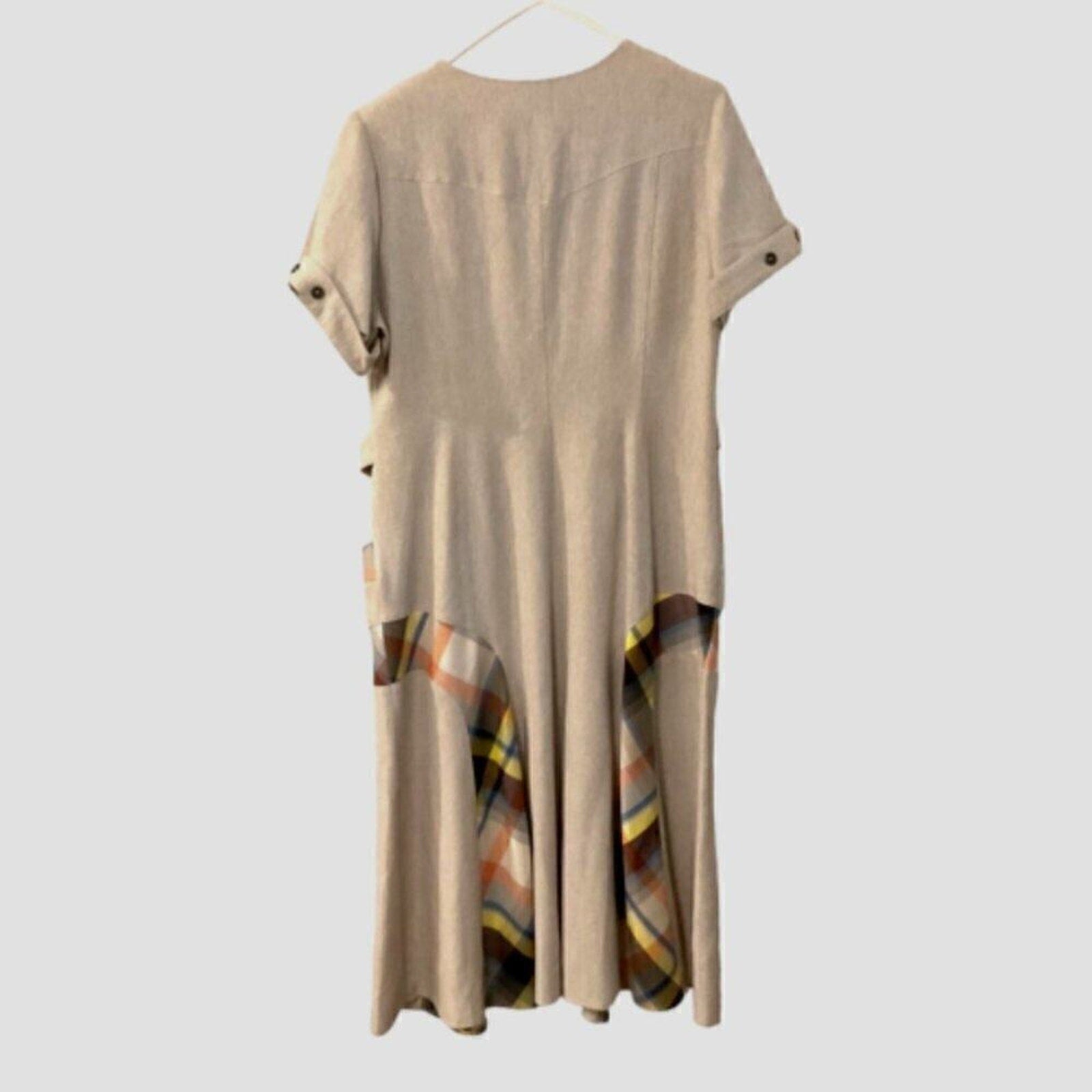 Luk.s Women’s Linen Dress Size 52 (US XL) NWT – New With Tags