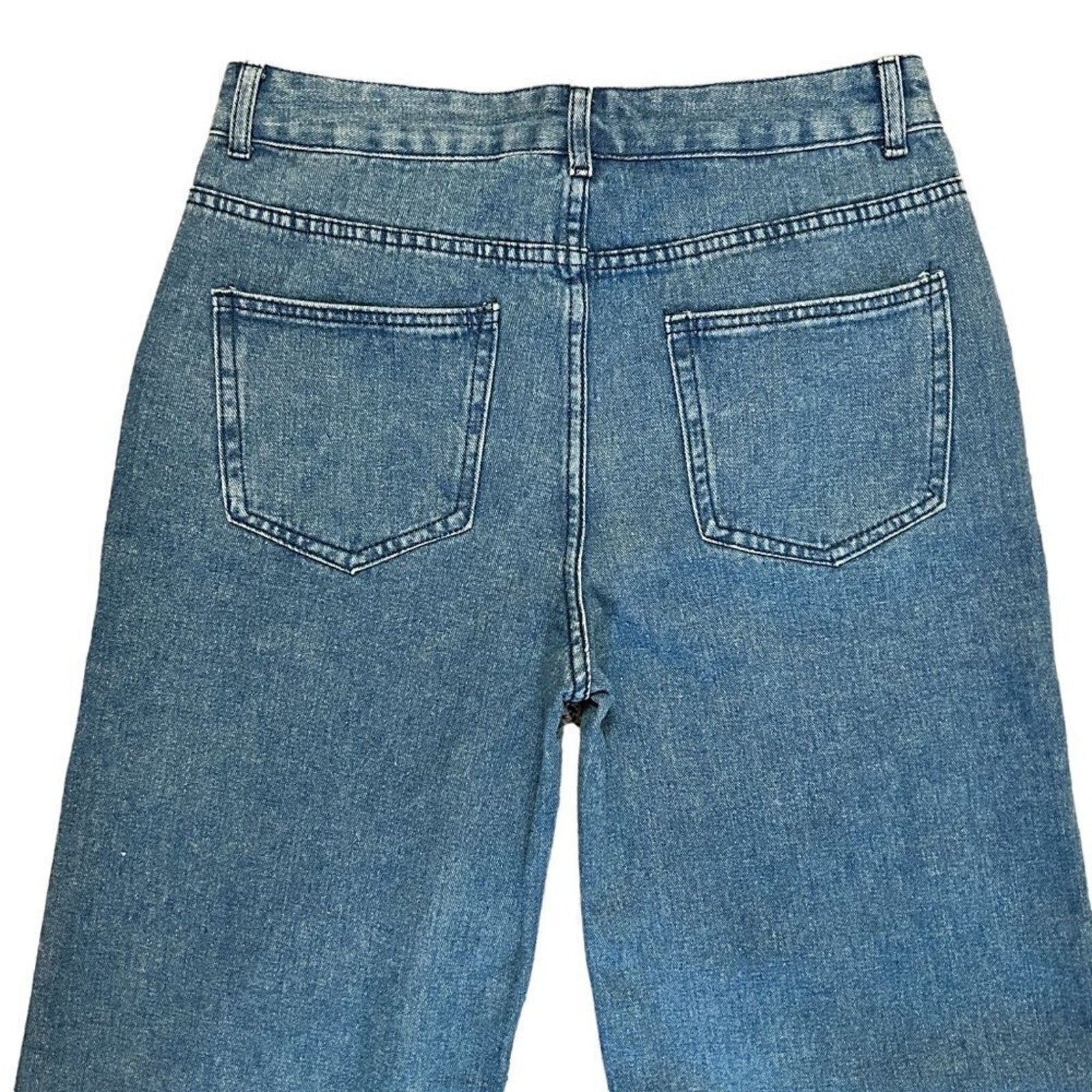 Tengda Jeans Wide Legs Size 30", 10" Leg, Blue Straight Leg, High Rise #J3-#1520