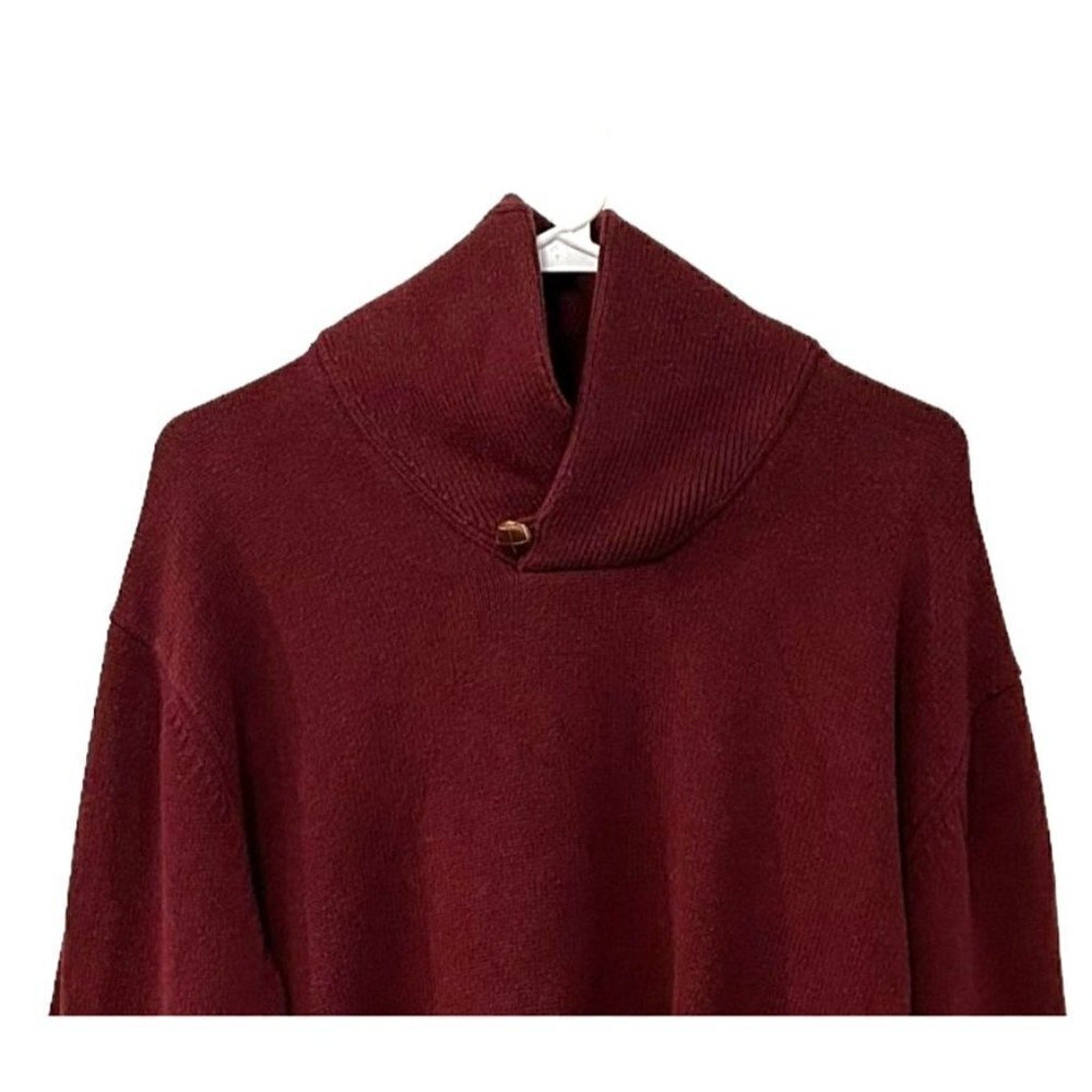 Jos. A. Bank Men's Size XL Sweater Burgundy Executive Collection #HB