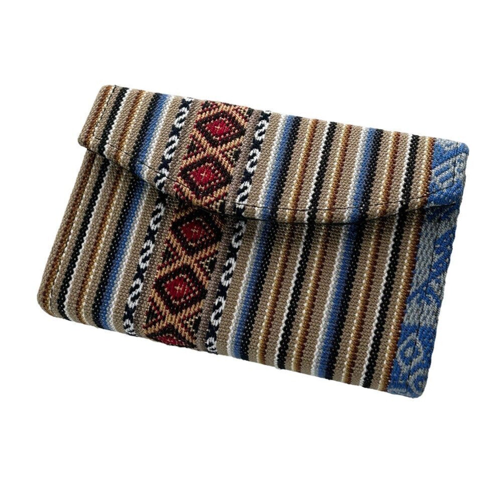 Wallet Women's Tapestry Snap Closure, Interior Card Slots, Zip Card Compartment