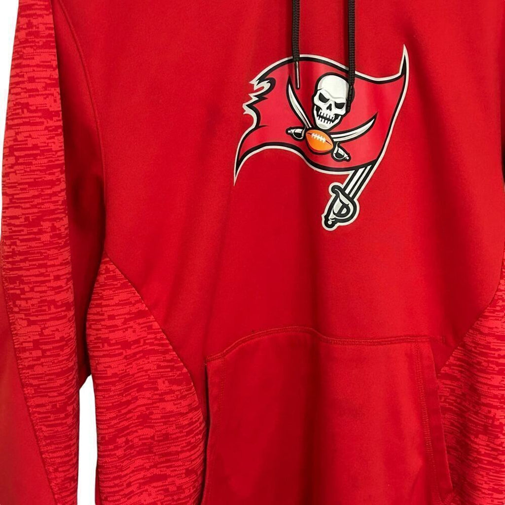 Tampa Bay Buccaneers Football Men's Hoodie Sweatshirt Bucs Red Size M #028