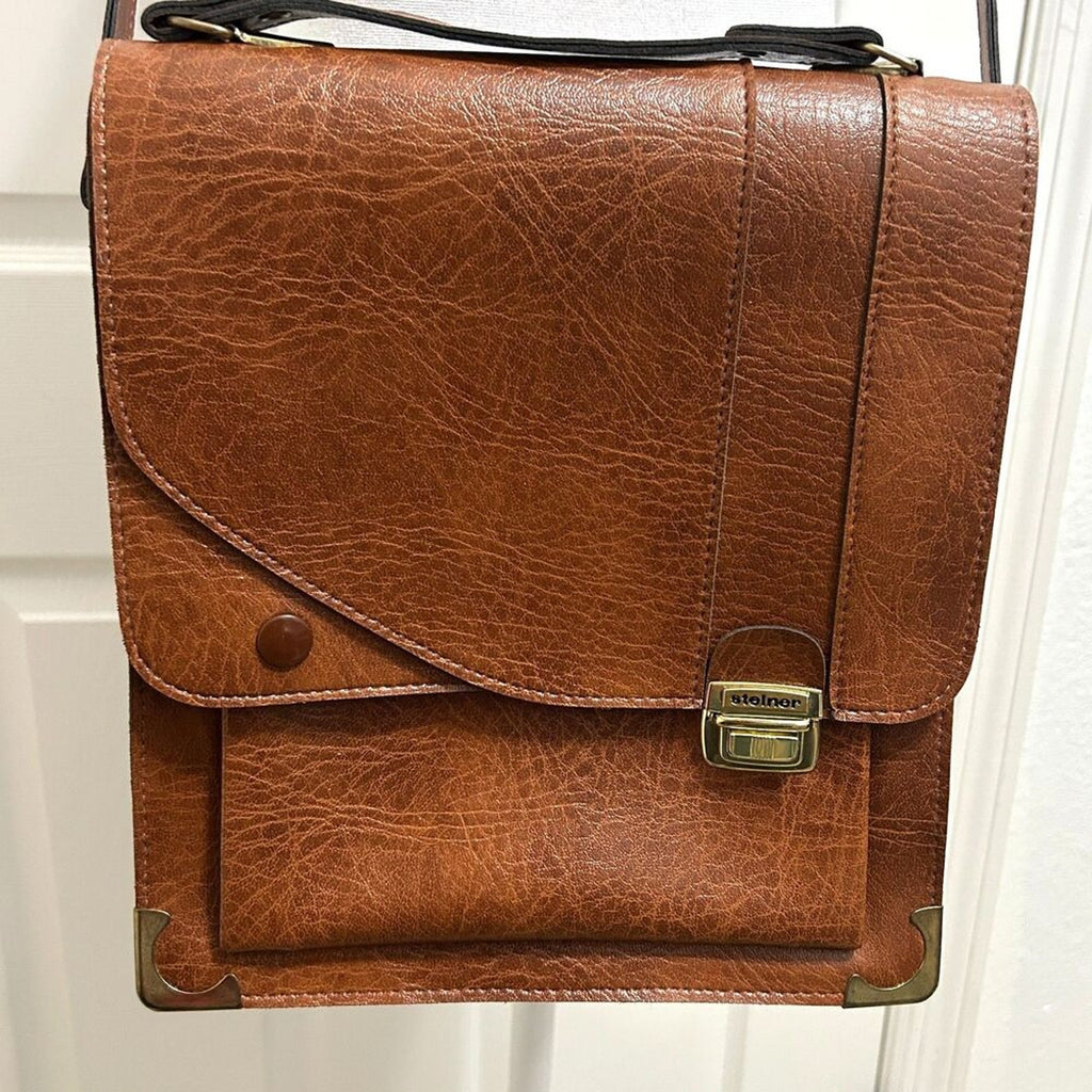 Steiner Crossbody Purse 11' x 10' x3' Made In Israel