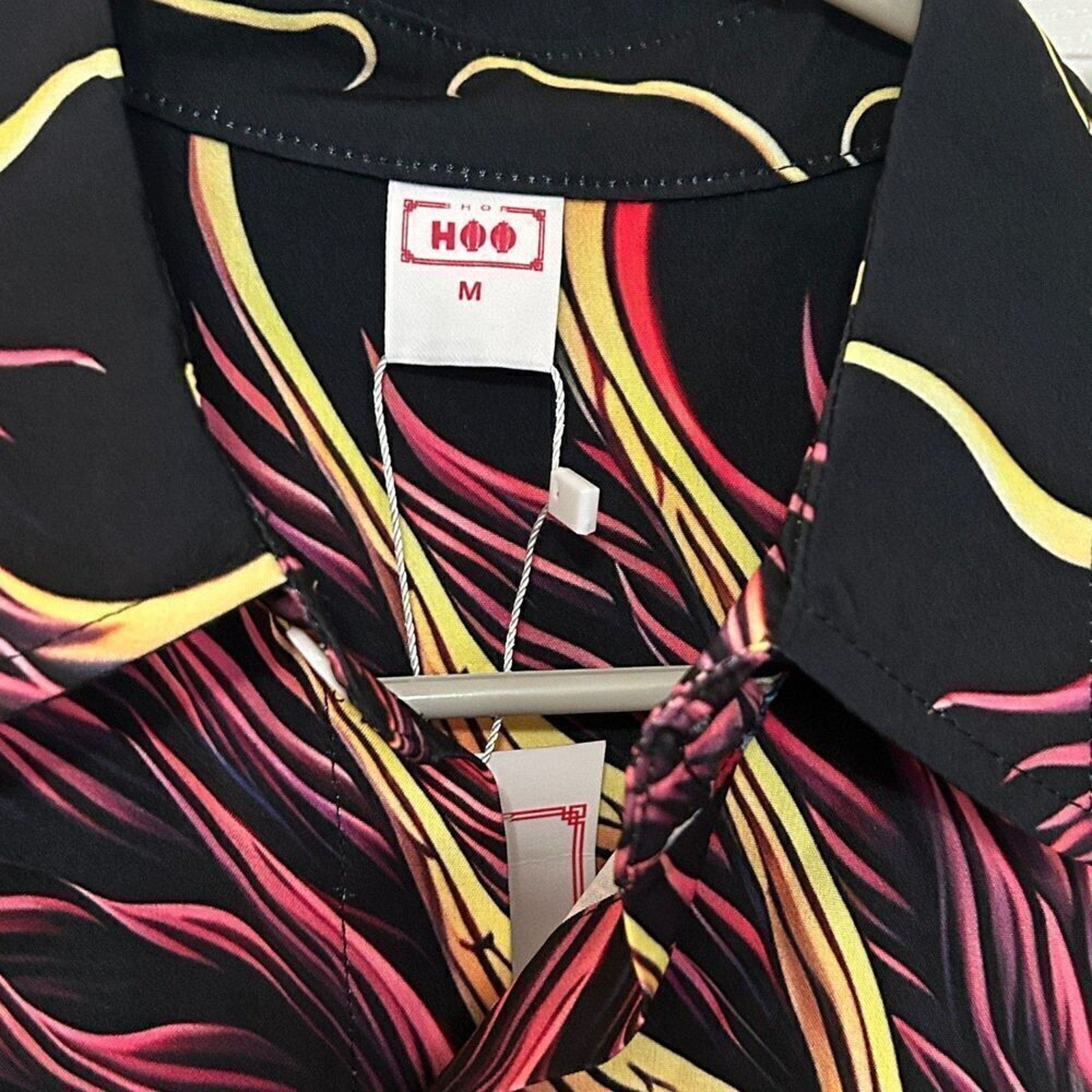 Alohadaddy Men’s Chinoiserie Dragon Shirt Size M – New with Tags #H-15