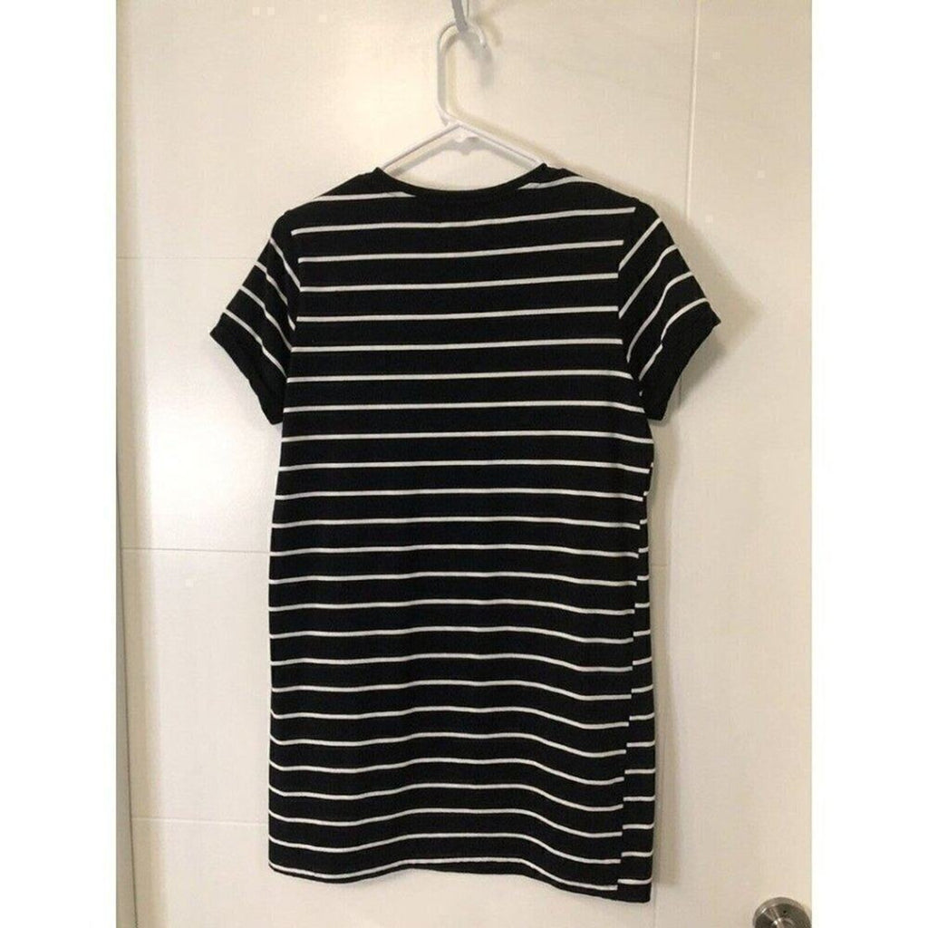 Lulus Women’s Striped Shirt Dress Size XS — Black & White