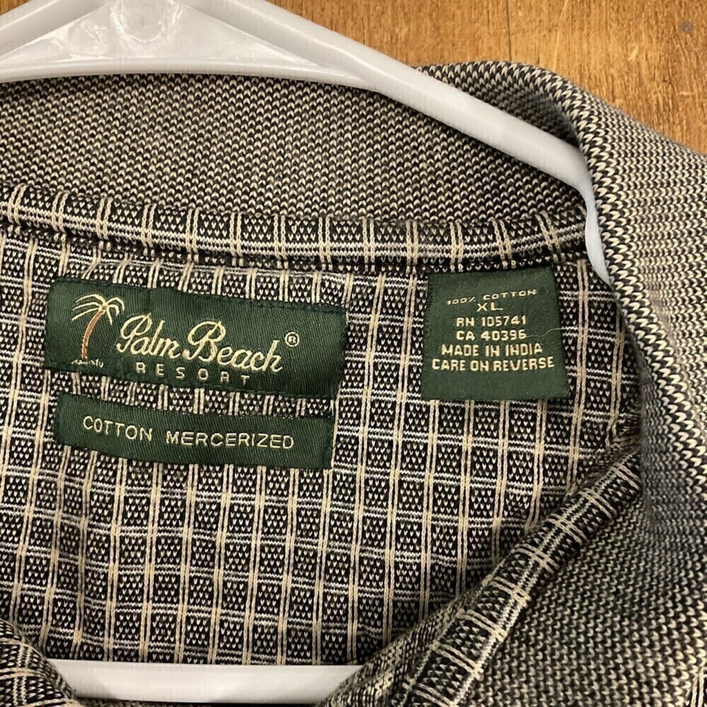 Palm Beach Resort Men's  Mercerized Cotton Short Sleeve Polo Golf Shirt XL