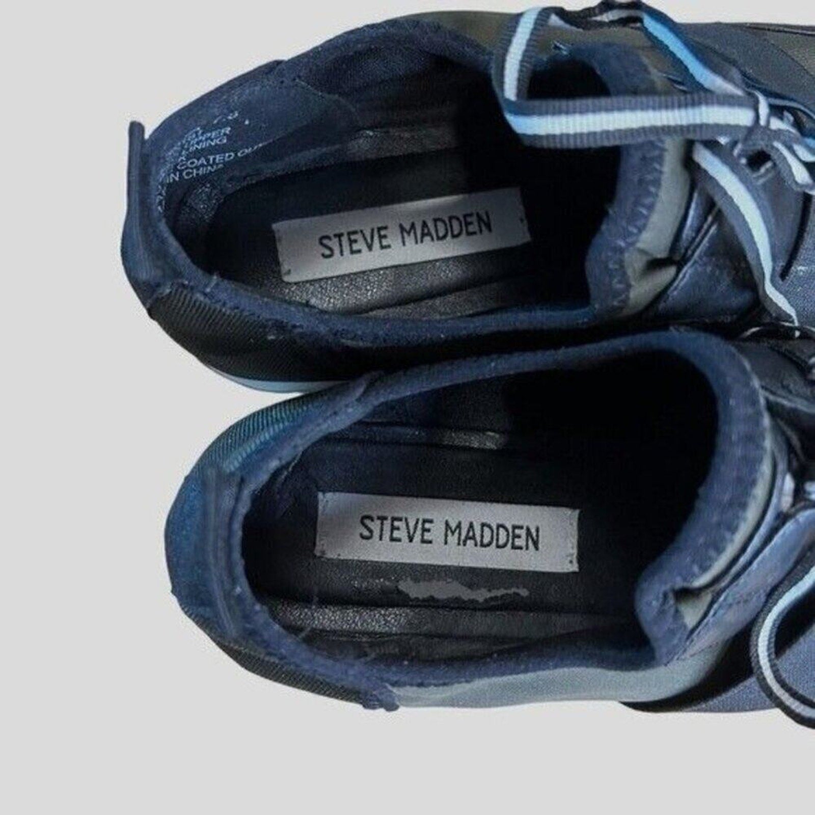 Steve Madden Sneakers Womens Army Green & Black Camo O'Hara Sz. 7.5 #S5