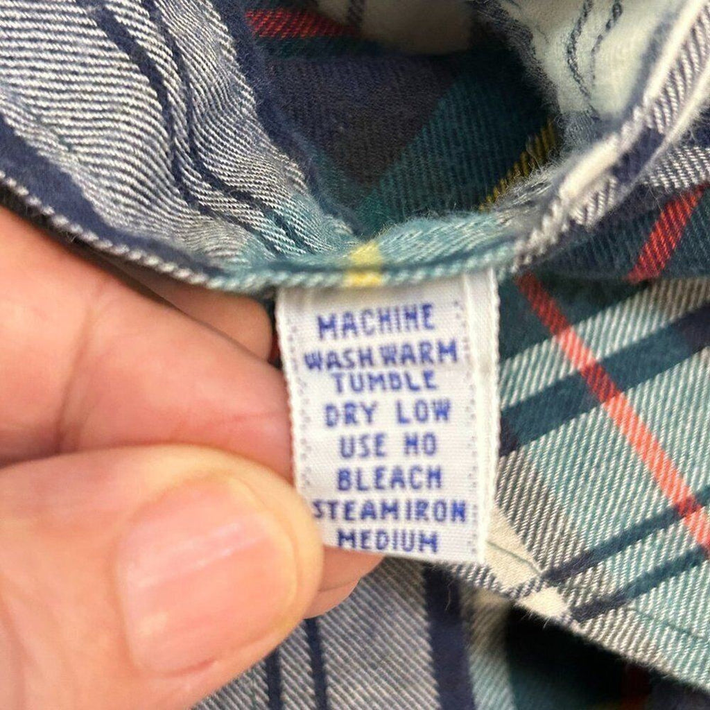 Ralph Lauren Men's Size Small Shirt Classic Fit Plaid Flannel Button Down #M1363