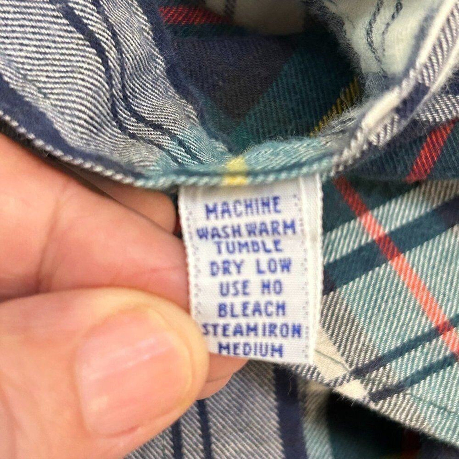 Ralph Lauren Men's Size Small Shirt Classic Fit Plaid Flannel Button Down #M1363