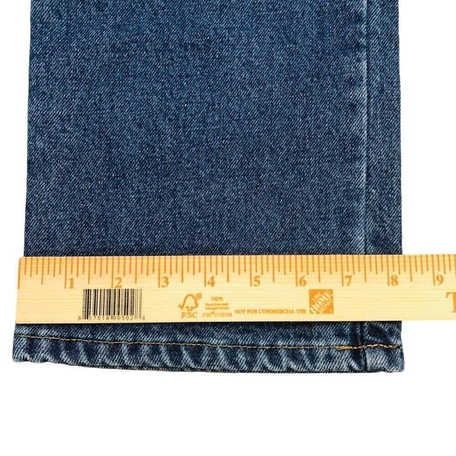 L.L. Bean Double L Original Fit Flannel Lined Women's Denim Jeans Sz. (10) #1081