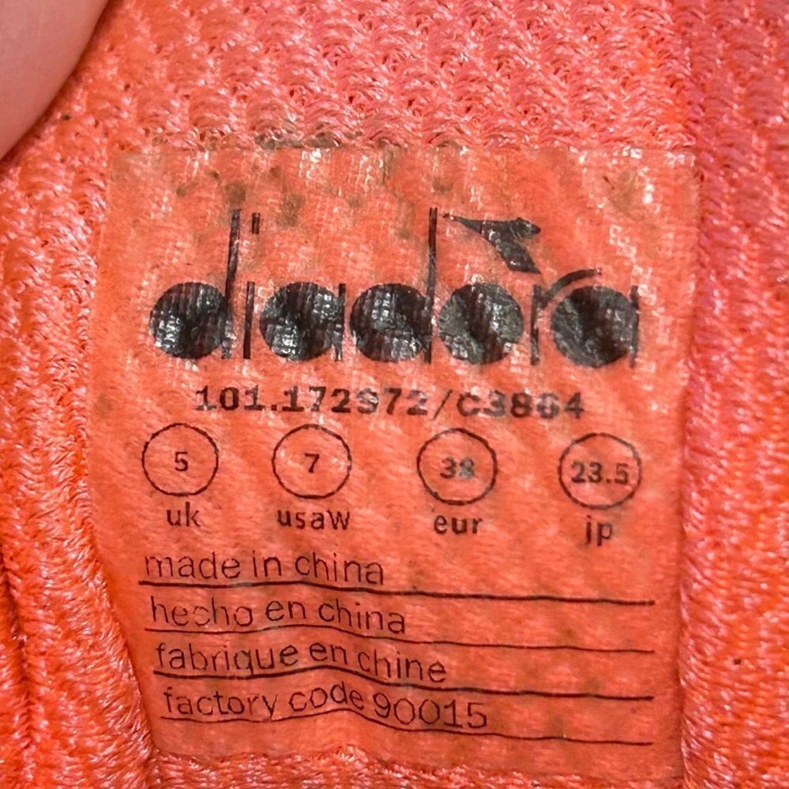 Diadora Action Women’s Running Shoes Blue‑Green Size 7 – # ST