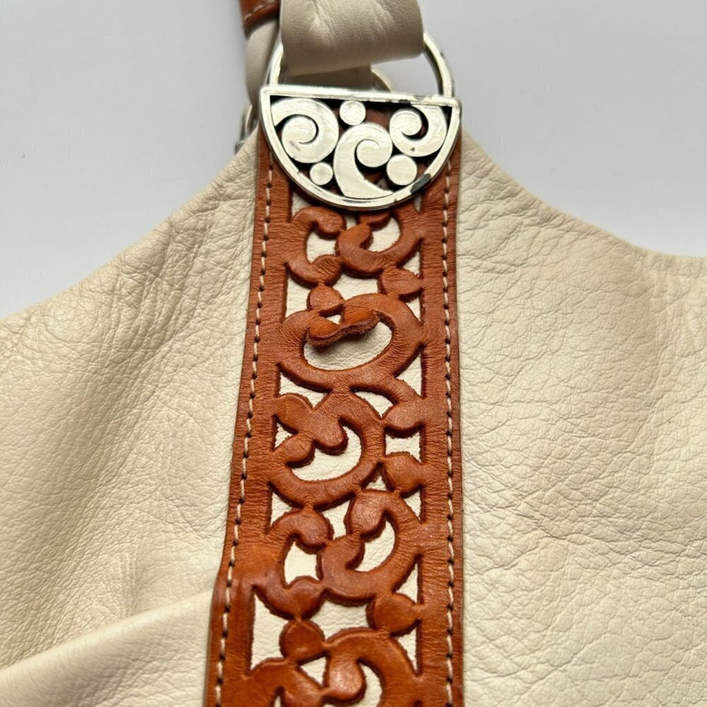 Brighton - Bag Tote - Heritage Collection Callie Taxco Mexican Silver Leather