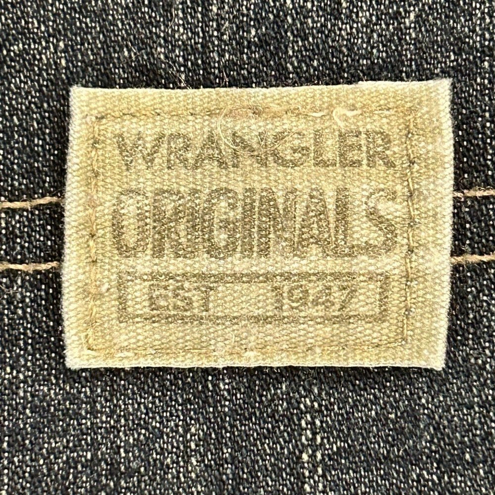 Wrangler Originals Womens, Mens Work Denim Jeans Size 42 Carpenter Plus #1383