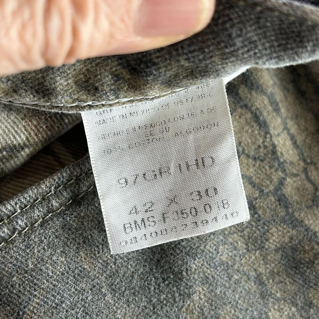 Wrangler Hunting Pants Men Size 42 x30 Realtree Hardwoods Camo Dubl. Knee