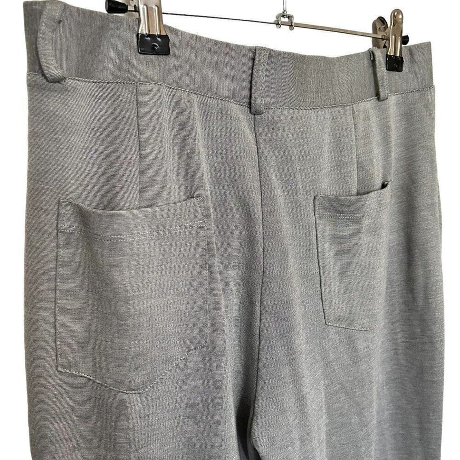 Puweer Women's Pants Size M, Grey, Rayon Nylon Spandex  (See Photos) #B1459