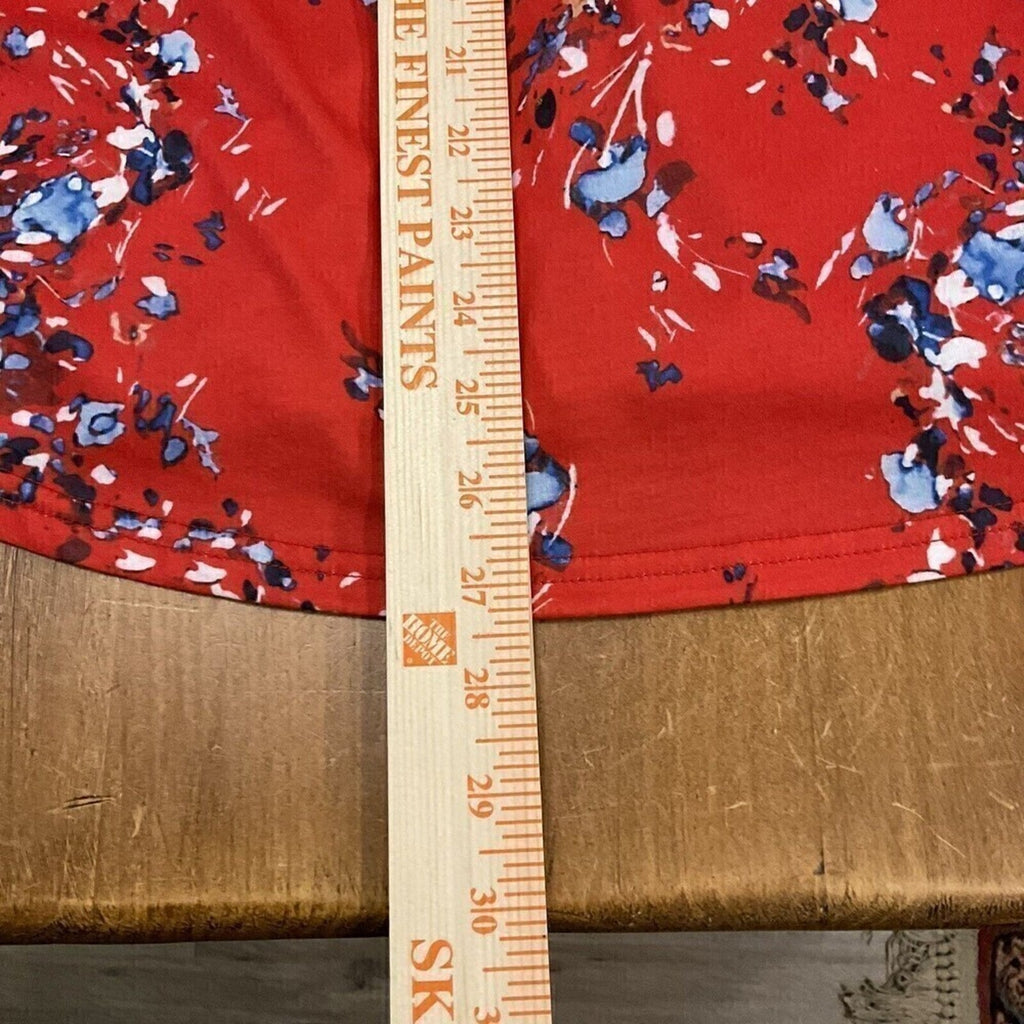 Women's Summer Tunic Top V-Neck Short Sleeve Casual Loose Fit Comfy #1099