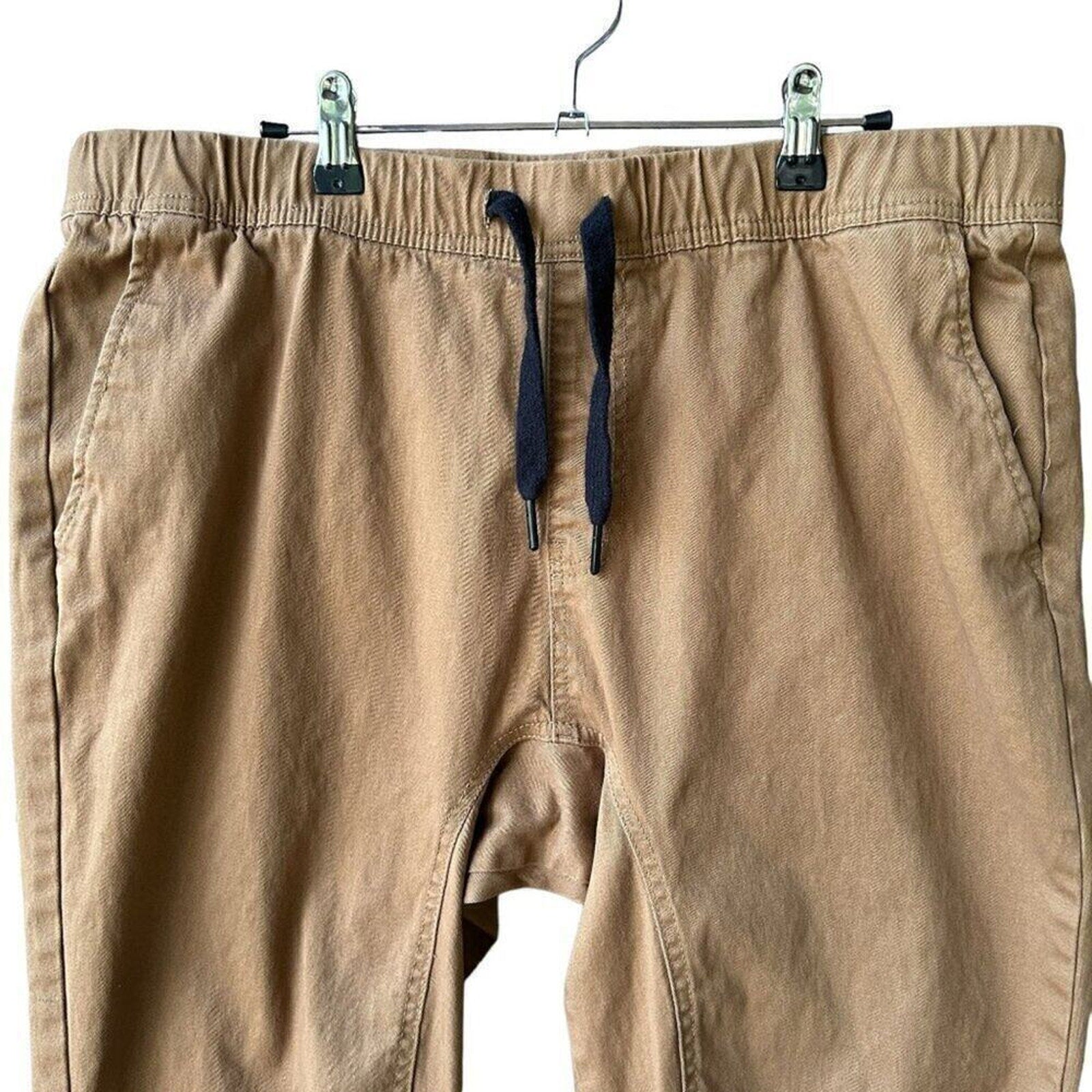 South Pole Flex Men's Casual Pull-on Stretch Drawstring Brown Jogger #J3-1483