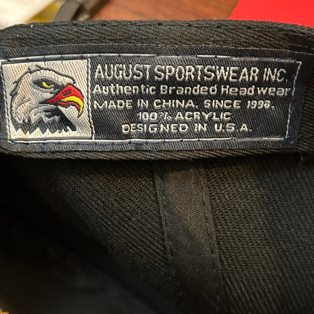 5th Marine Division Black Embroidered Baseball Cap Adjustable