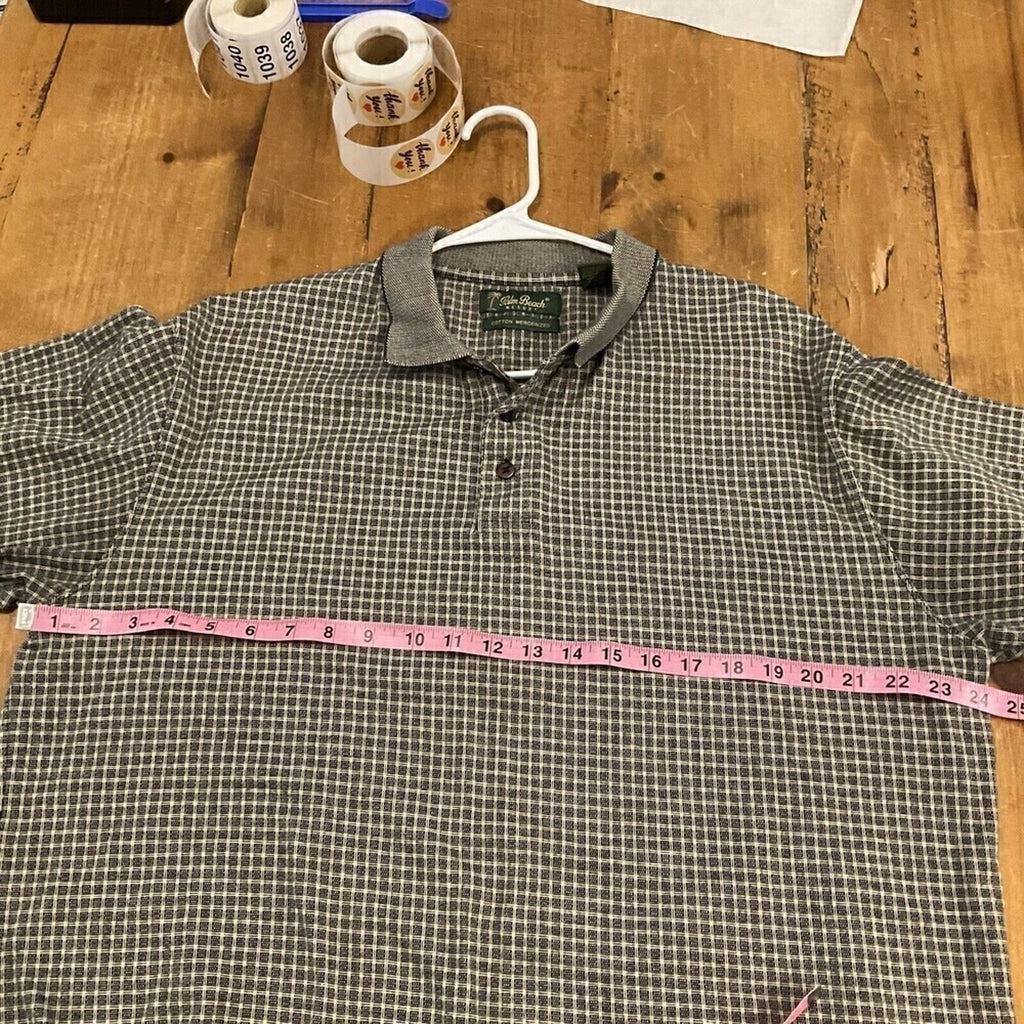 Palm Beach Resort Men's  Mercerized Cotton Short Sleeve Polo Golf Shirt XL