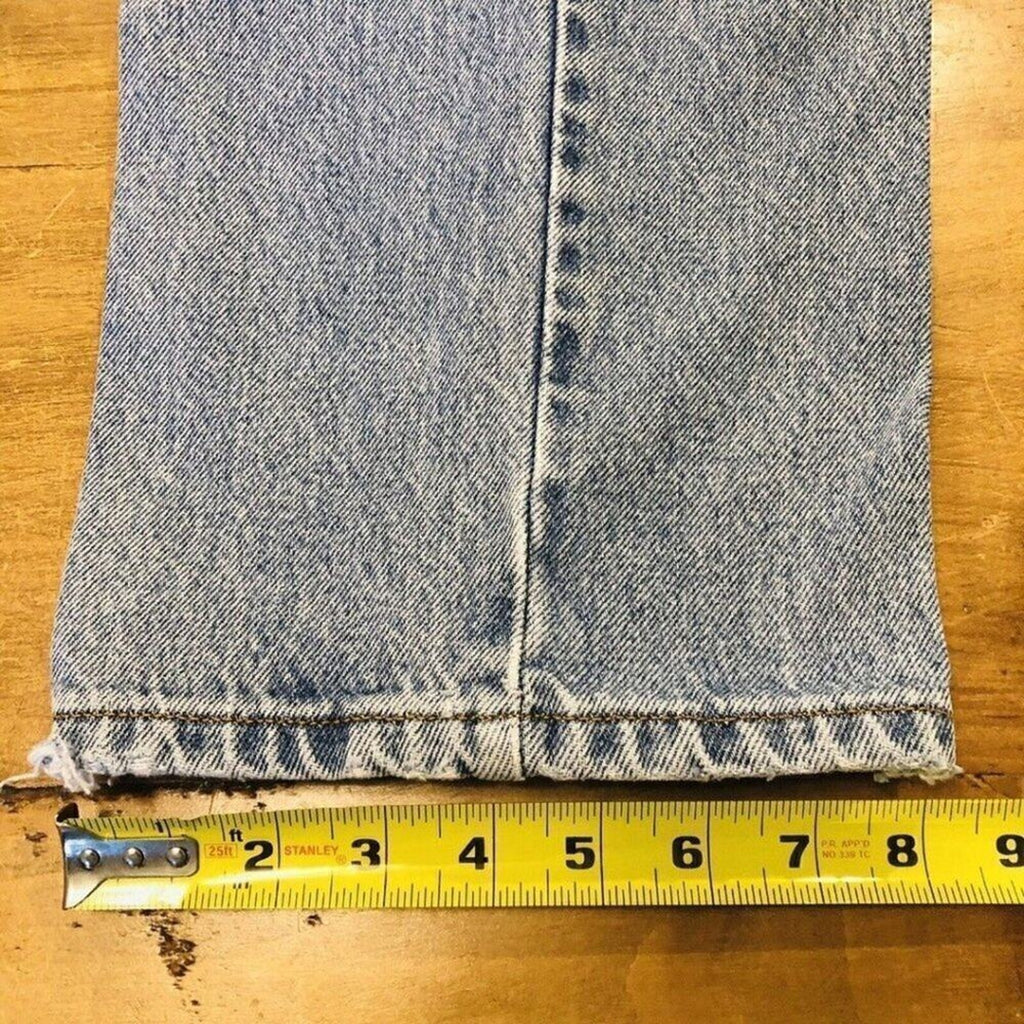 Savane Men's Jeans, Blue Relaxed Fit, Size 36" x 30", Distressed, Faded Style