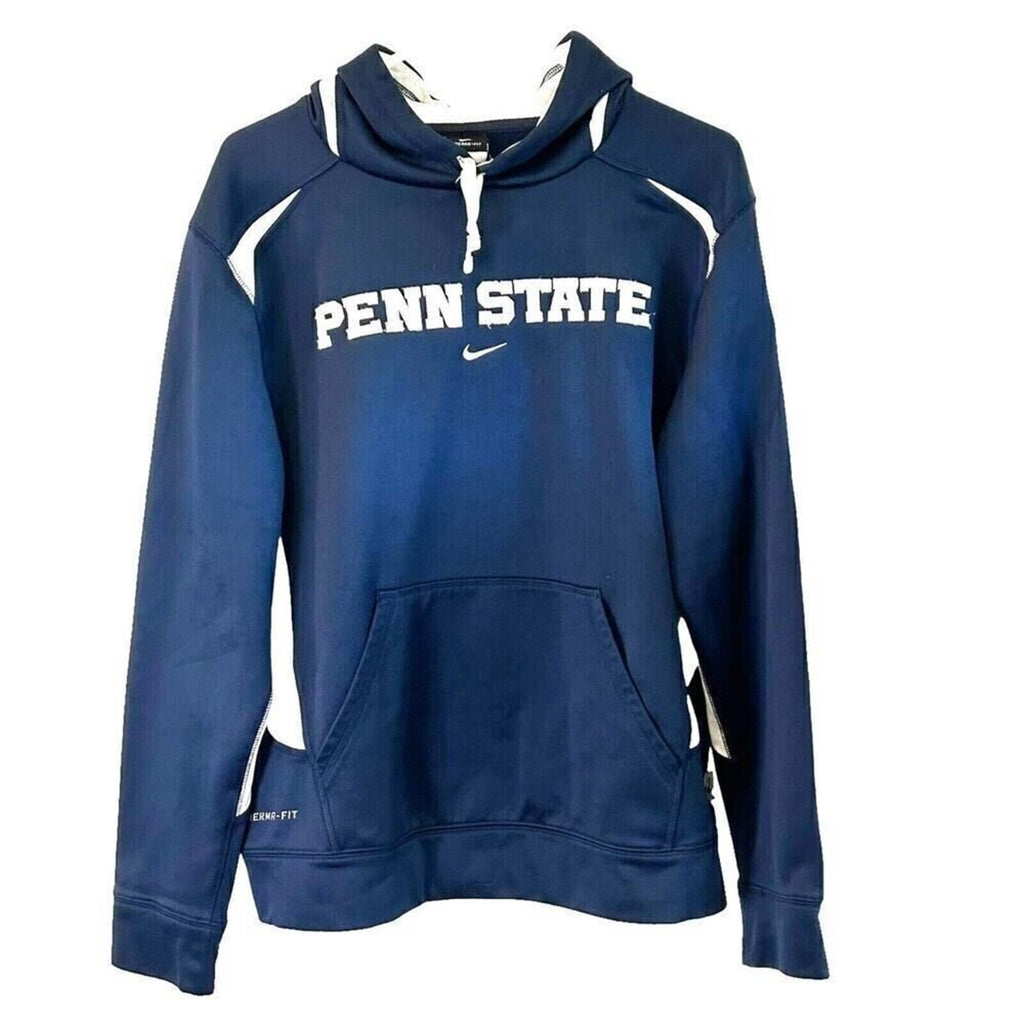 Penn State Nike Therma-FCenter Swoosh Hoodie Navy Size See in Description #HST