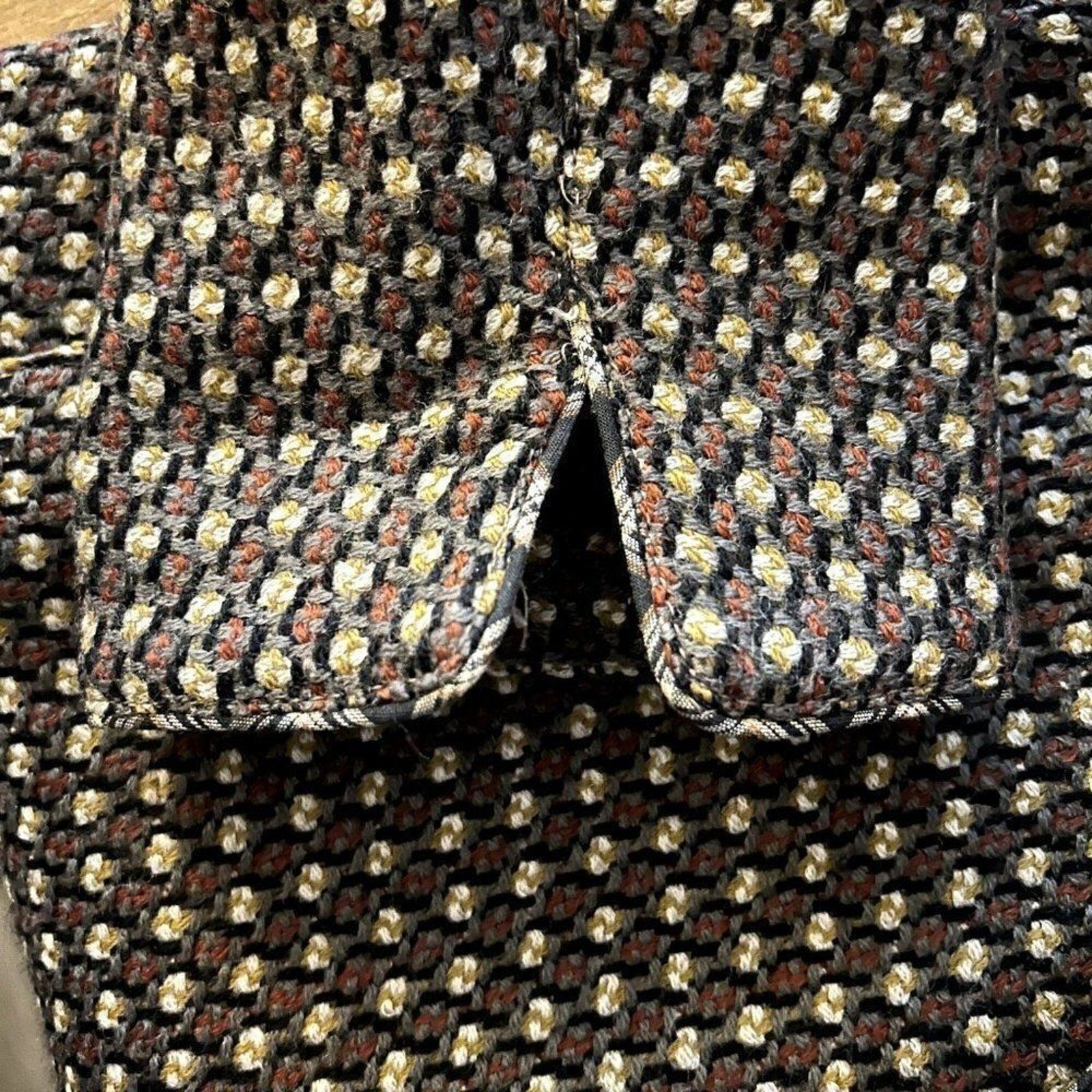 Catherine Andre Women's Coat 100% LAINE (Wool) Size in Description, Made In Fran