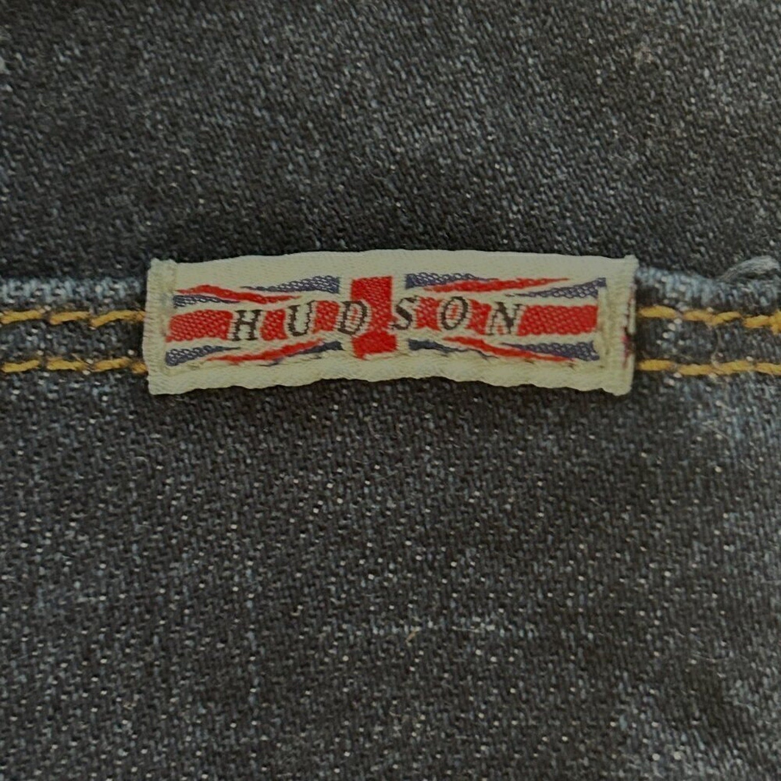 Hudson Women's Jeans Size 27 Mid-Rise Slim Legs Dark Wash Blue Stretch #J3-1566