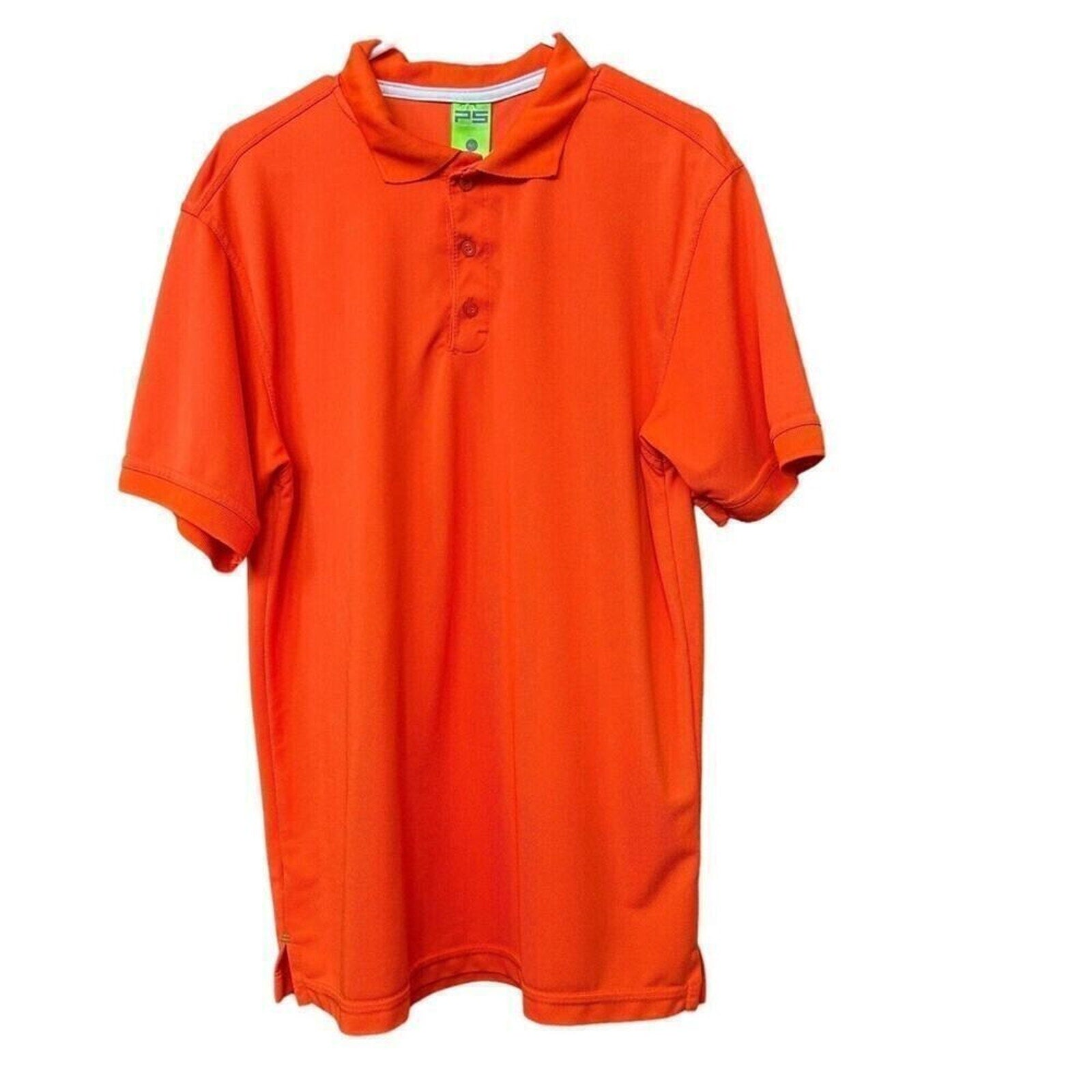 Playerytees Sport PS Men's Shirt Short Sleeve, Clemson Orange  Sz. L #A1186