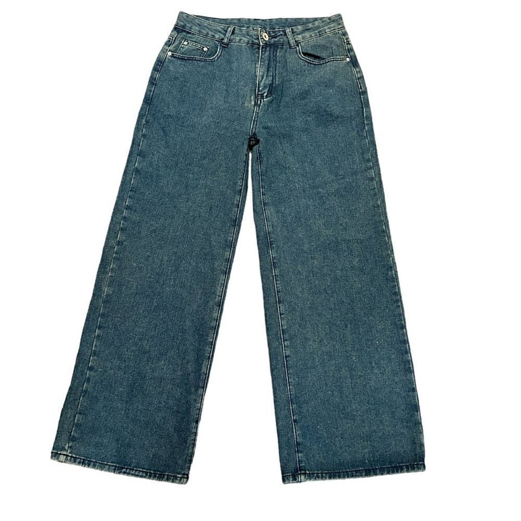 Tengda Jeans Wide Legs Size 30", 10" Leg, Blue Straight Leg, High Rise #J3-#1520