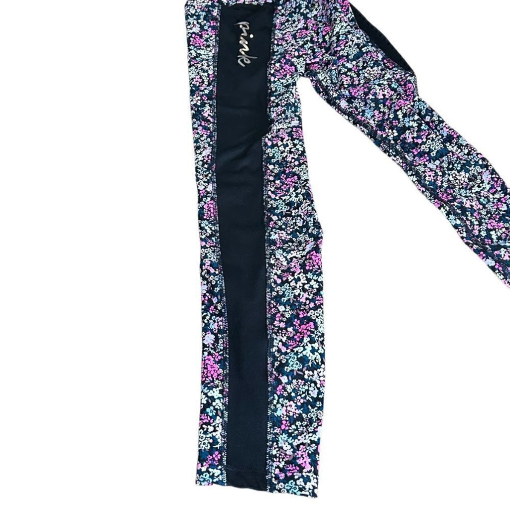 Victoria Secret Womens Pink Ultimate Leggings Size S/P Stretch Floral #N1406