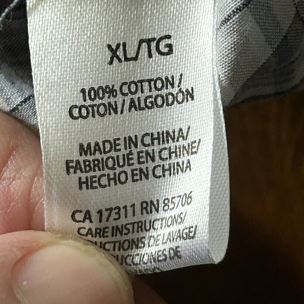 Buffalo David Bitton Men's Button Up Plaid Shirt Size XL Slim Fit #H1309