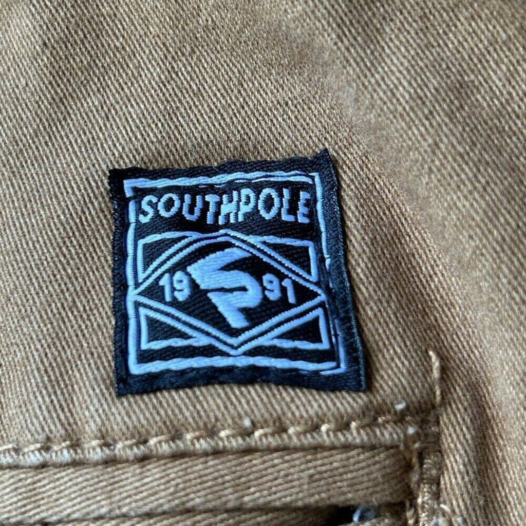 South Pole Flex Men's Casual Pull-on Stretch Drawstring Brown Jogger #J3-1483